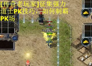 [传奇老玩家]征集强力道士PK技巧，如何制霸PK场